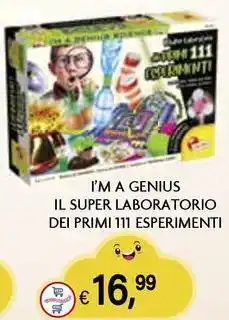I'm a genius il super laboratorio dei primi 111 esperimenti