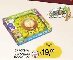 Il Gigante Carotina il girasole educativo offerta
