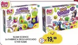 Il Gigante Slumi science la fabbrica degli avocado o 100 slime offerta