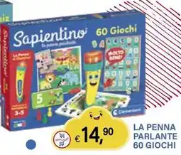 Il Gigante La penna parlante 60 giochi offerta