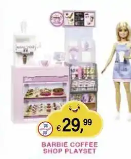Il Gigante Barbie coffee shop playset offerta