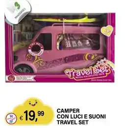Il Gigante Camper con luci e suoni travel set offerta