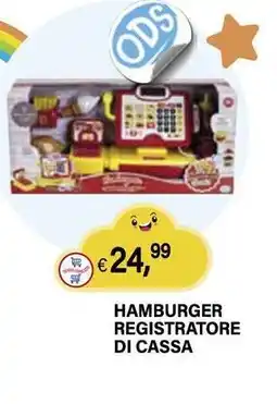 Il Gigante Hamburger registratore di cassa offerta