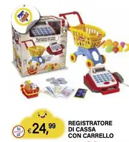 Il Gigante Registratore di cassa con carrello offerta