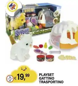Il Gigante Playset gattino trasportino offerta