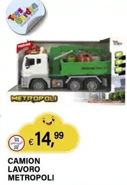 Il Gigante Camion lavoro metropoli offerta