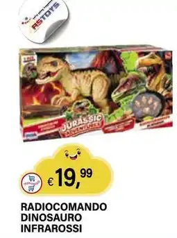Il Gigante Radiocomando dinosauro infrarossi offerta