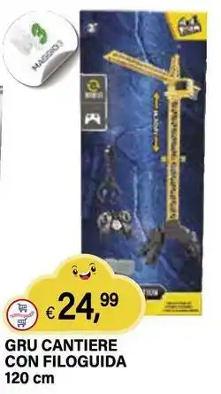 Il Gigante Gru cantiere con filoguida offerta