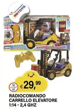 Il Gigante RADIOCOMANDO CARRELLO ELEVATORE 1:14 - 2,4 GHZ offerta