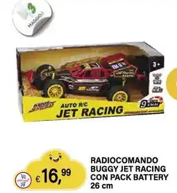 Il Gigante Radiocomando buggy jet racing con pack battery 26 cm offerta