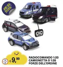 Il Gigante Radiocomando 1:20 camionetta o 1:26 forze dell'ordine offerta