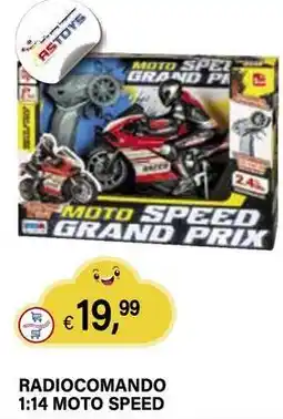 Il Gigante Radiocomando 1:14 moto speed offerta