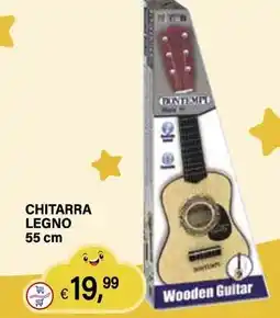 Il Gigante Bontempi chitarra legno offerta