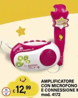 Il Gigante Amplificatore con microfono e connessione MP3 offerta