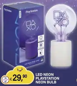 Il Gigante Led neon playstation neon bulb offerta