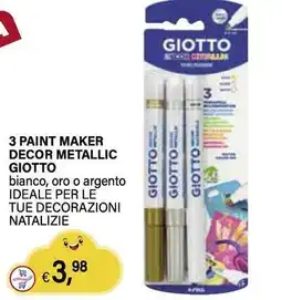 Il Gigante 3 paint maker decor metallic GIOTTO offerta