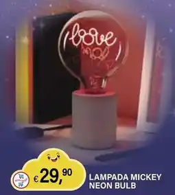 Il Gigante Lampada mickey neon bulb offerta