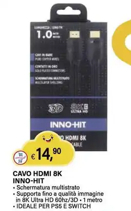 Il Gigante Cavo hdmi 8k inno-hit offerta