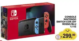 Il Gigante Console nintendo switch con joy rosso/blu 1.1 V2 offerta