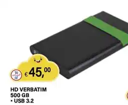 Il Gigante HD verbatim 500 GB offerta