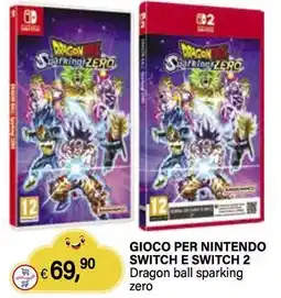 Il Gigante Gioco per nintendo switch e switch 2 dragon ball sparking zero offerta