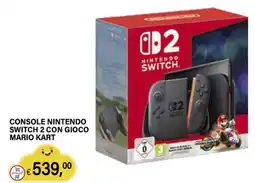 Il Gigante Console nintendo switch 2 con gioco mario kart offerta