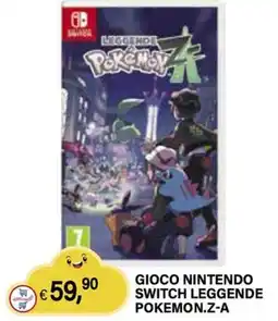 Il Gigante Gioco nintendo switch leggende pokemon.z-a offerta