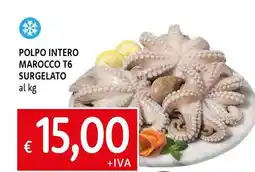 Galassia Polpo intero marocco t6 surgelato offerta