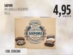 Carico Cash & Carry Sapori ricciarelli offerta