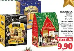 Eté REGALIDEA cesto antichi - dolce auguri panettone pandoro - sapori di natale offerta