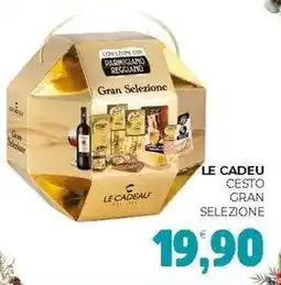 Eté Le cadeu cesto gran selezione offerta