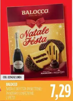 Carico Cash & Carry Balocco natale in festa panettone/ pandoro confezione offerta