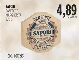 Carico Cash & Carry Sapori panforte margherita offerta