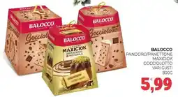 Eté Balocco pandoro/panettone maxiciok gocciolotto offerta