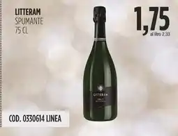 Carico Cash & Carry Litteram spumante offerta