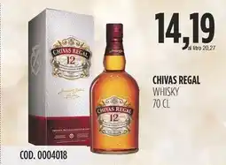 Carico Cash & Carry Chivas regal whisky offerta