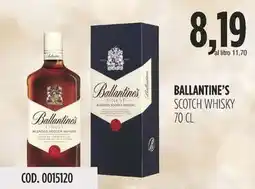 Carico Cash & Carry Ballantine's scotch whisky offerta
