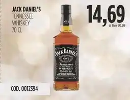 Carico Cash & Carry Jack daniel's tennessee whiskey offerta