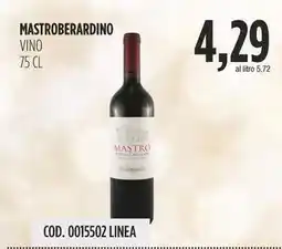 Carico Cash & Carry Mastroberardino vino offerta