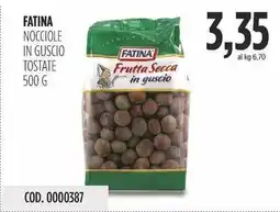 Carico Cash & Carry Fatina nocciole in guscio tostate offerta