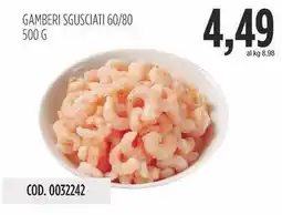 Carico Cash & Carry Gamberi sgusciati 60/80 offerta