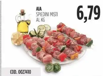 Carico Cash & Carry Aia spiedini misti offerta