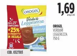 Carico Cash & Carry Orogel verdurì leggerezza offerta