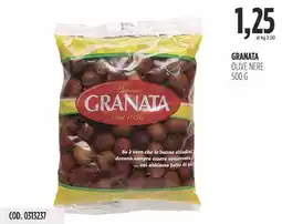 Carico Cash & Carry Granata olive nere offerta