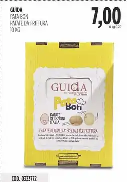 Carico Cash & Carry Guida pata bon patate da frittura offerta