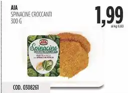 Carico Cash & Carry Aia spinacine croccanti offerta