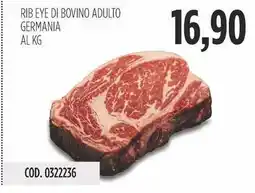 Carico Cash & Carry Rib eye di bovino adulto germania offerta