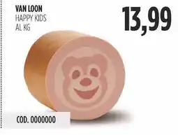 Carico Cash & Carry Van loon happy kids offerta