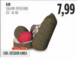 Carico Cash & Carry Djr salame pepe/erbe 1/2 offerta