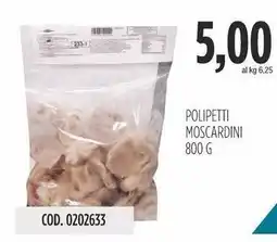 Carico Cash & Carry Polipetti moscardini offerta